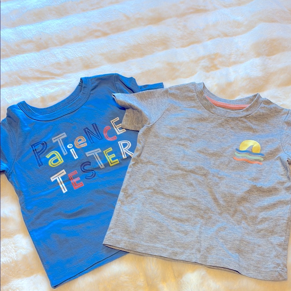 Falls Creek Blue and Gray Kids Tees